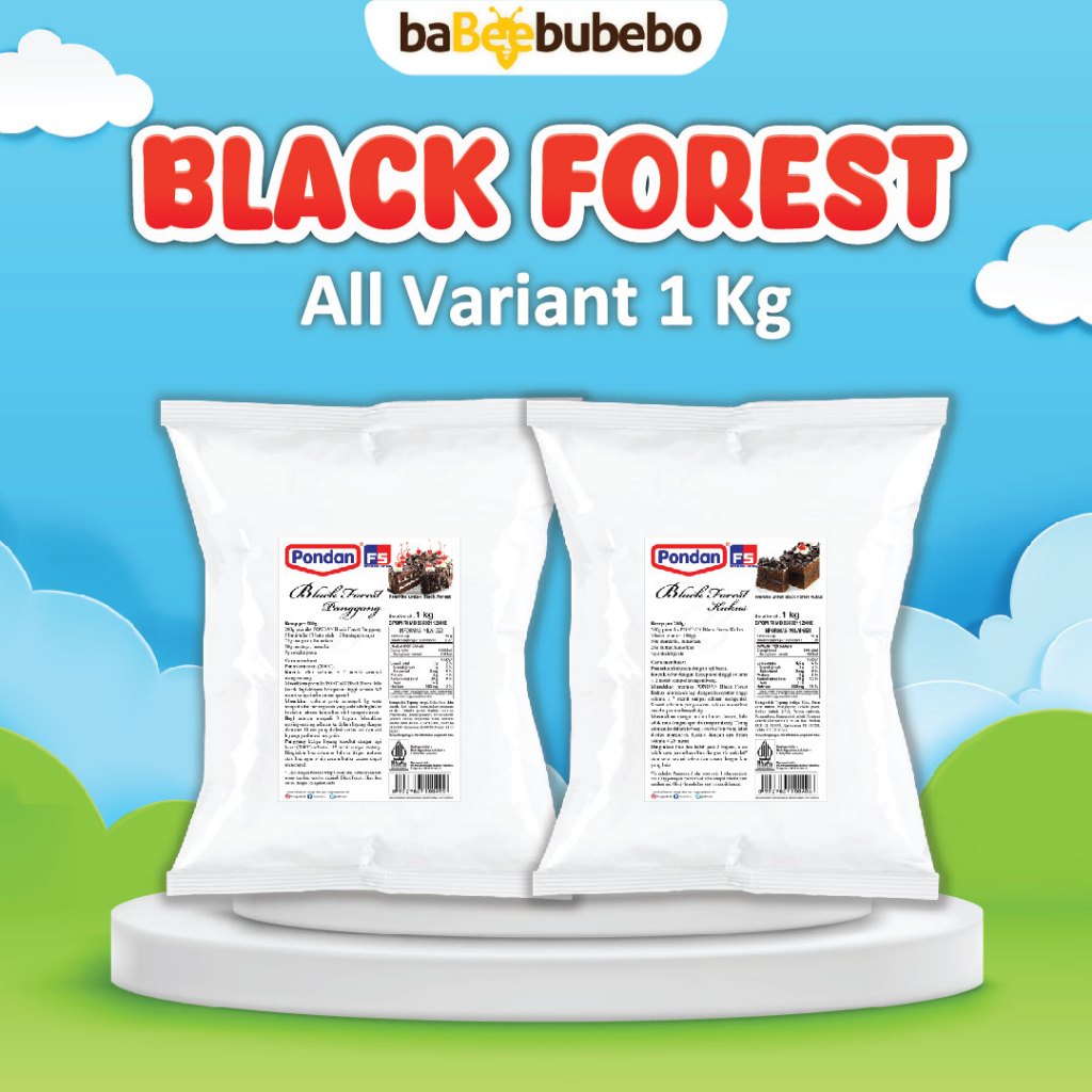 

Pondan Black Forest Kukus/Panggang 1 Kg