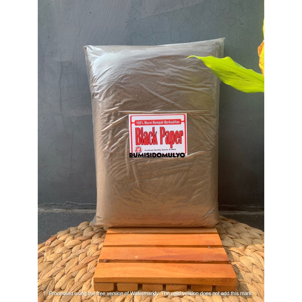 

LADA HITAM BUBUK / BLACK PEPPER 1 KG