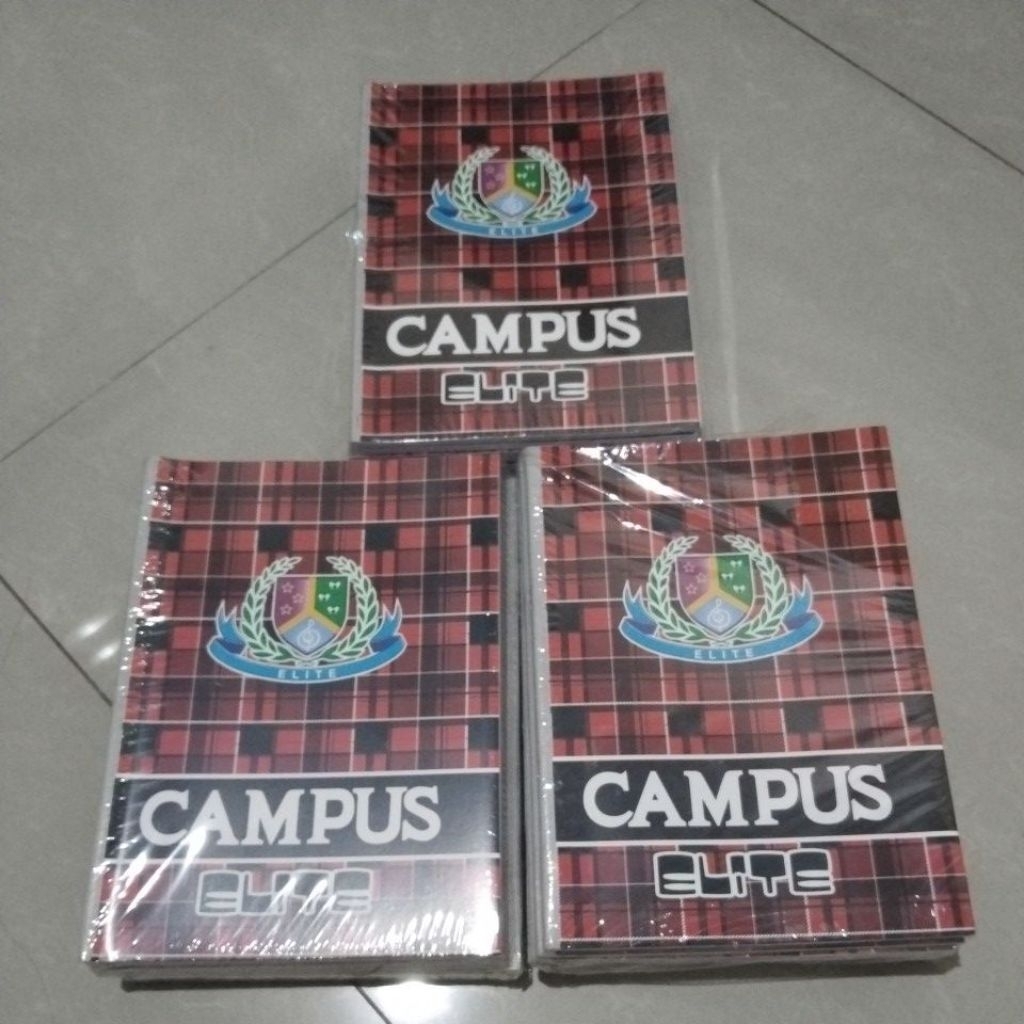 

BUKU TULIS CAMPUS ELITE ISI 50 LEMBAR 1 PACK