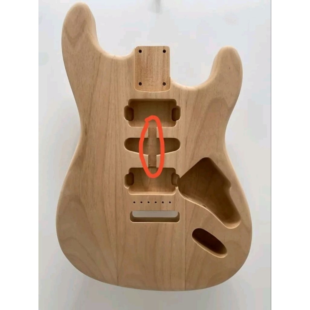 Body Gitar Stratocaster 24fret