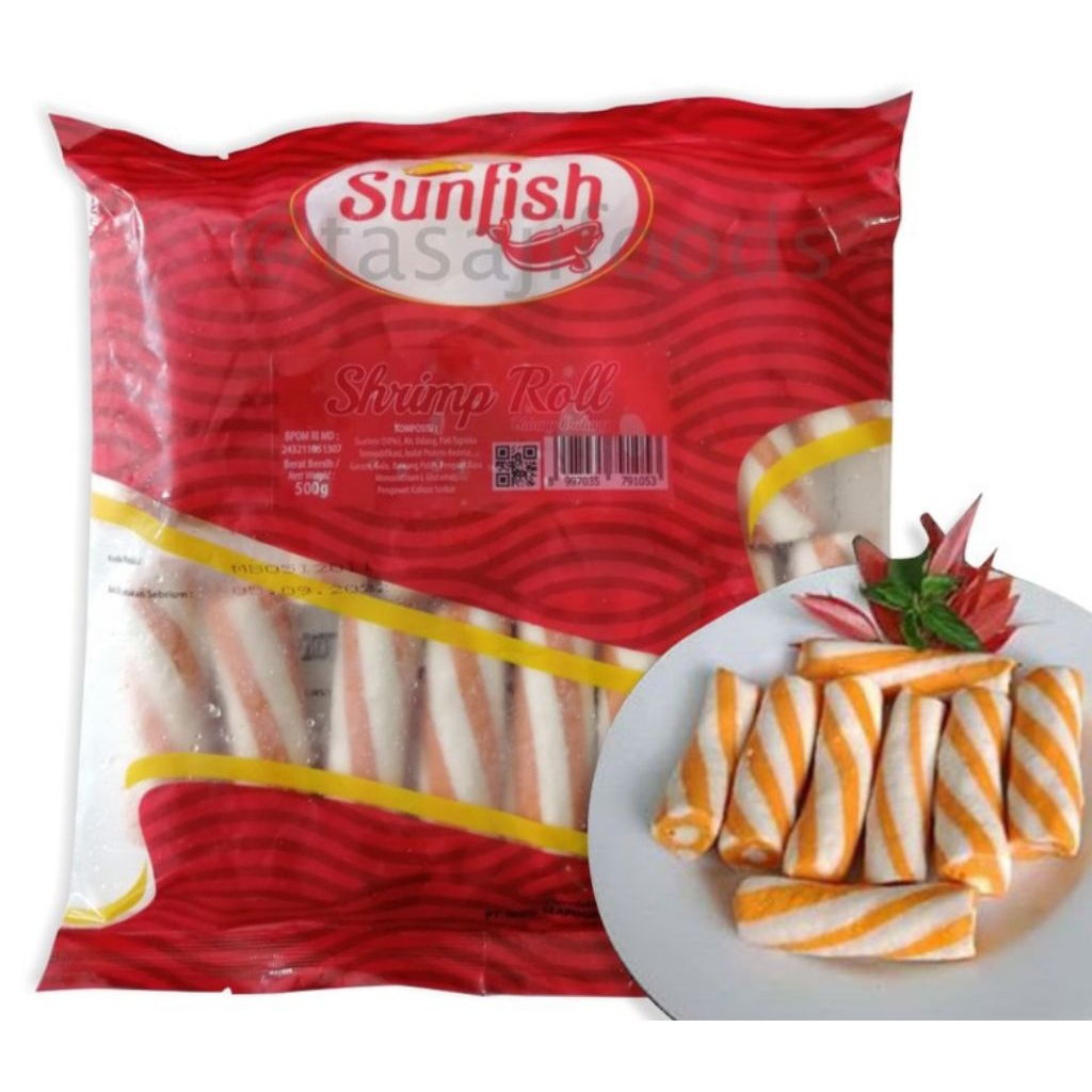 

Sunfish Shrimp roll Udang gulung 500 gr