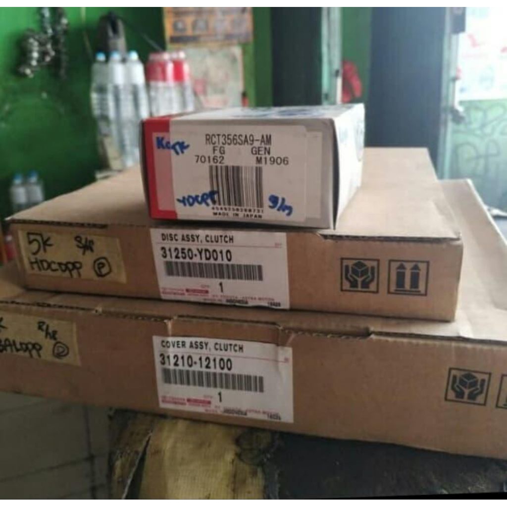 kopling set toyota kijang 5k original