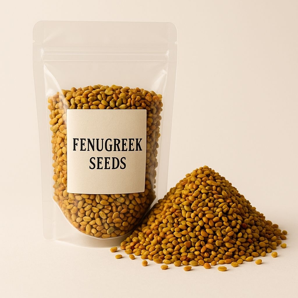 

Biji Klabet Kualtias Premium Isi 100 Gram / Fenugreek / Methi Seeds / Hulbah / Rempah / Bumbu Dapur / Bumbu Masak
