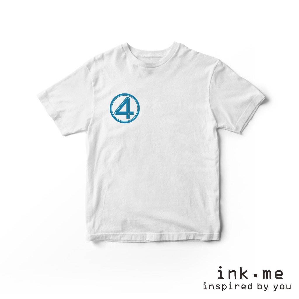 KAOS ANAK FANTASTIC 4 LOGO / KAOS ANAK MARVEL / KAOS ANAK FANTASTIC FOUR