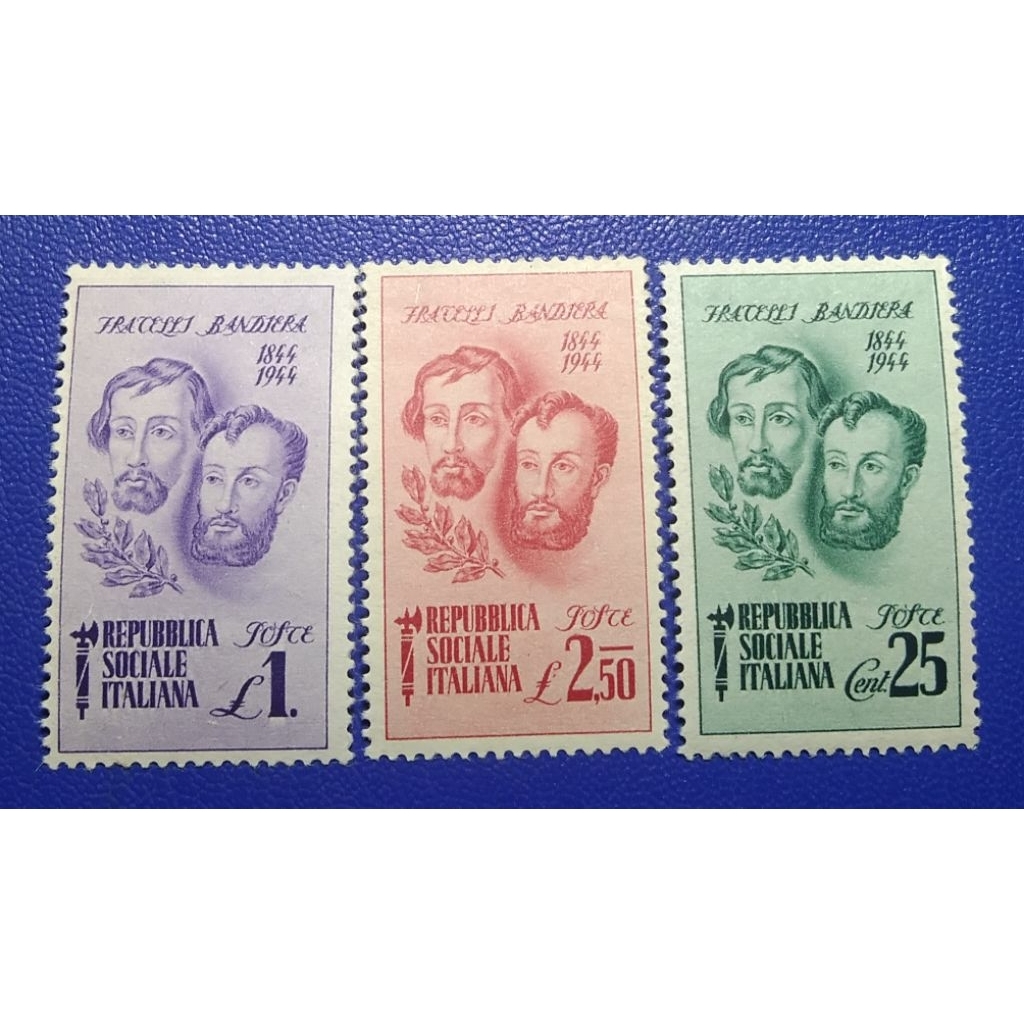 

Prangko Lawas LN ITALIANA 3 Keping Seri Pangeran Thn 1844-1944