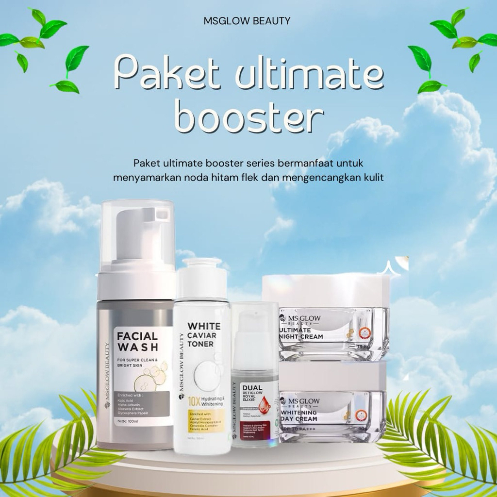 MS GLOW ULTIMATE  ANTI AGING SERIES / MS GLOW ULTIMATE BOOSTER SERIES