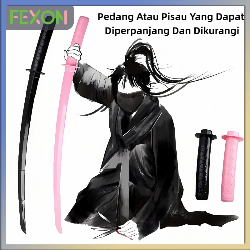 [COD] FEXON Pedang Anime Demon Slayer Mainan Anak/ Mainan Pedang Anak/Pedang Demon Slayer Anak Maina