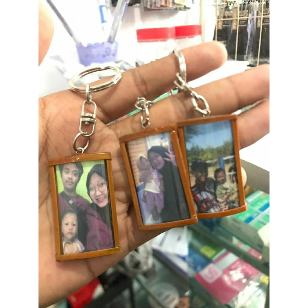 GANTUNGAN KUNCI AESTHETIC KAYU, ( FREE FOTO )