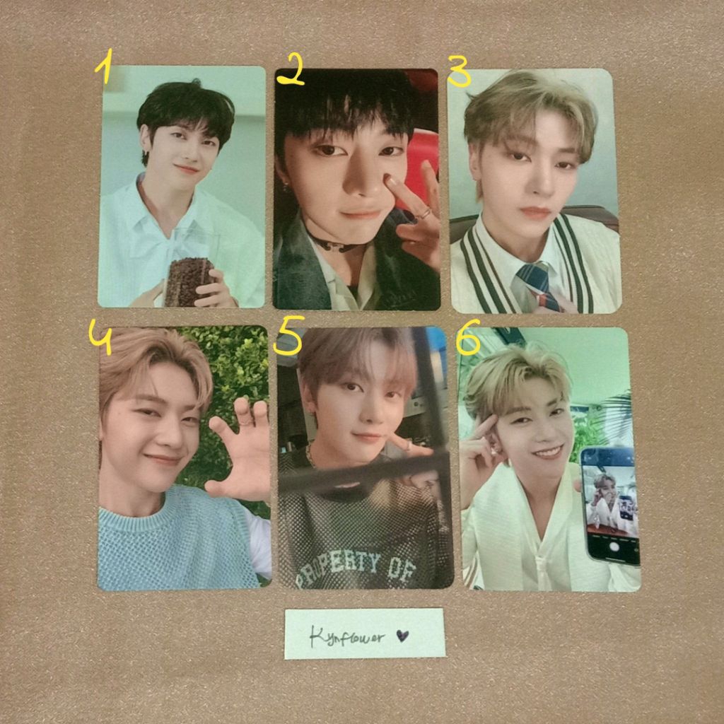 ZB1 Photocard Official Seok Matthew zerobaseone