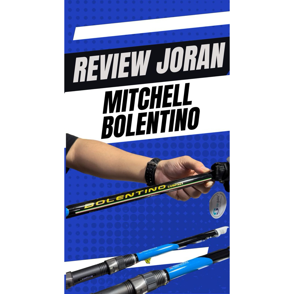 JORAN TELESKOPIK CARBON RINGAN MITCHELL SUPREMA 2.0 BOLENTINO COMPACT 210CM - 240CM - 270 CM