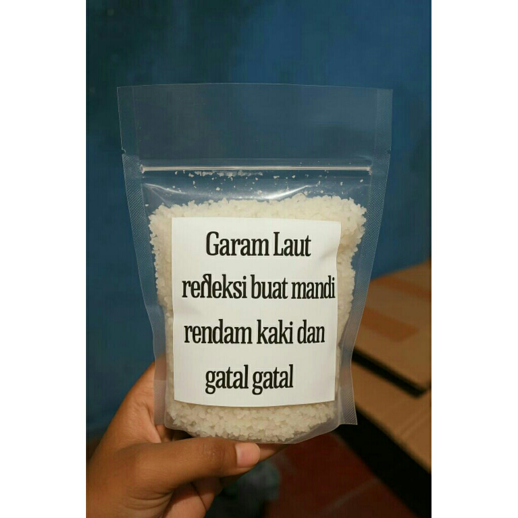 garam laut repleksi rendam kaki