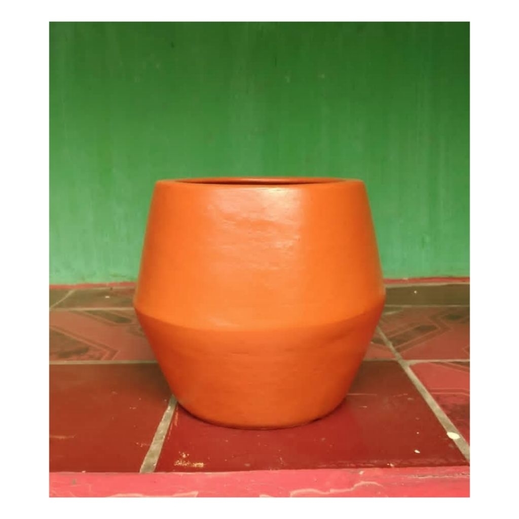 pot gerabah kecil ukuran 12 cm