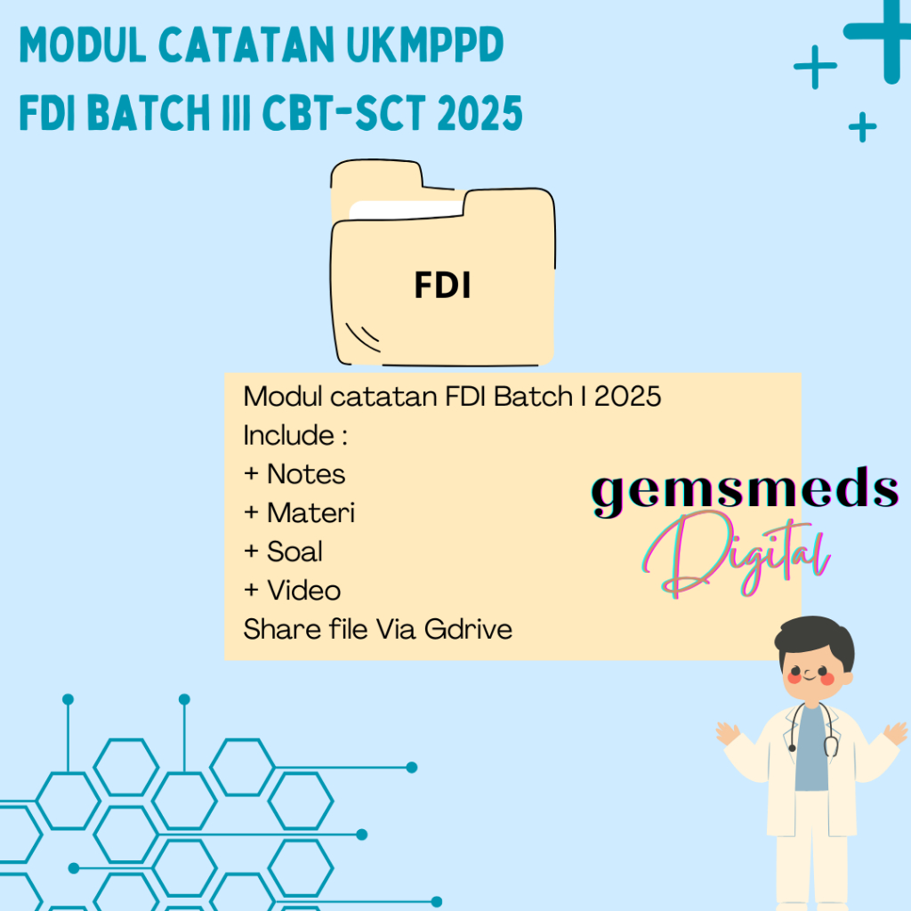 UKMPPD FDI BATCH III CBT-SCT 2025