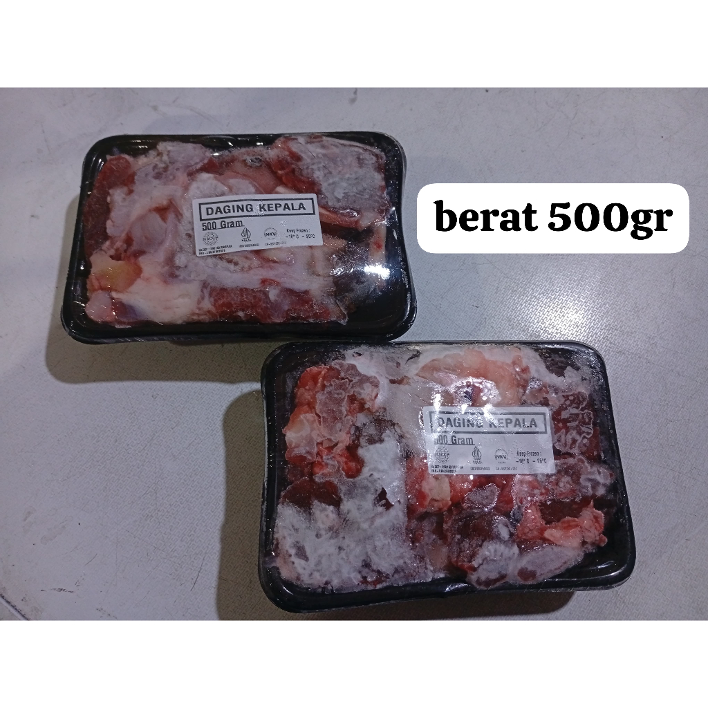 

daging kepala RPH 500 gr