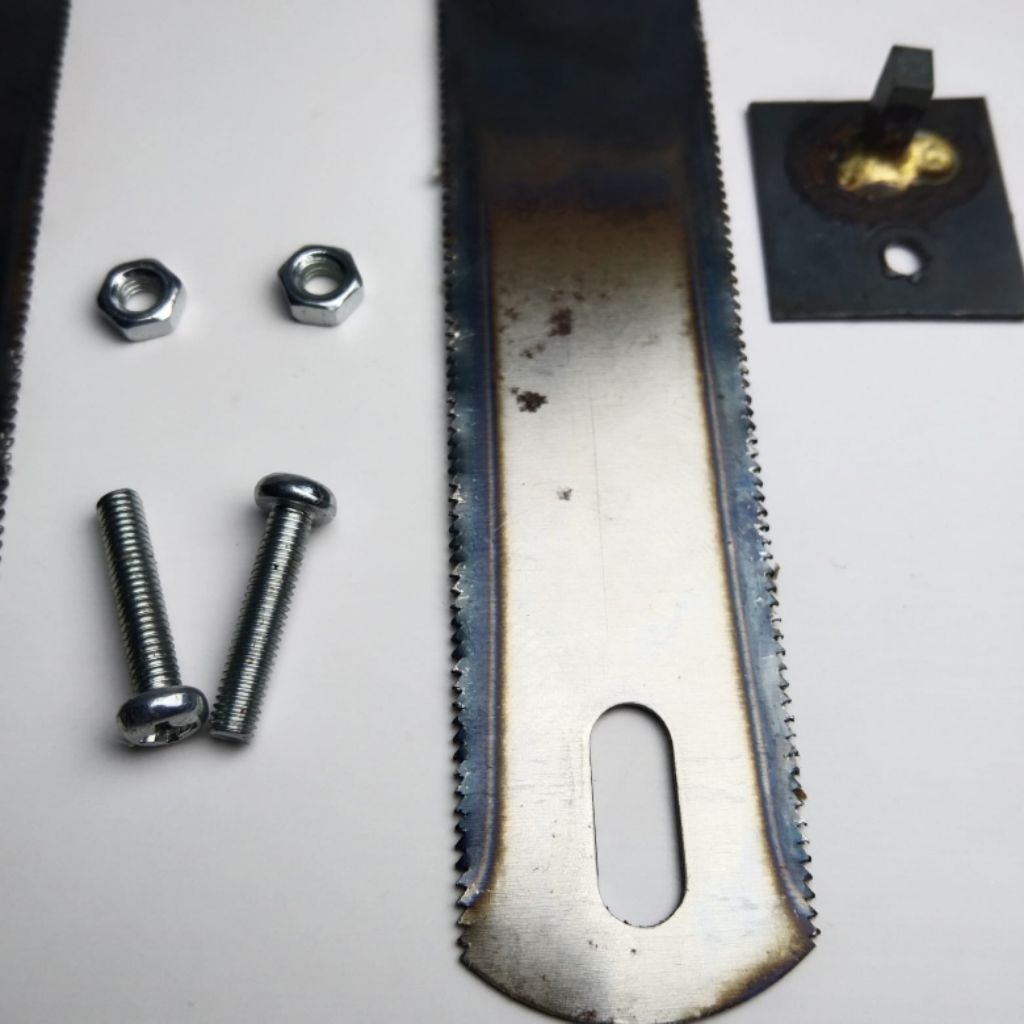 Set Platina Baja Widia Gergaji Plat Baja Tebal Tahan Panas