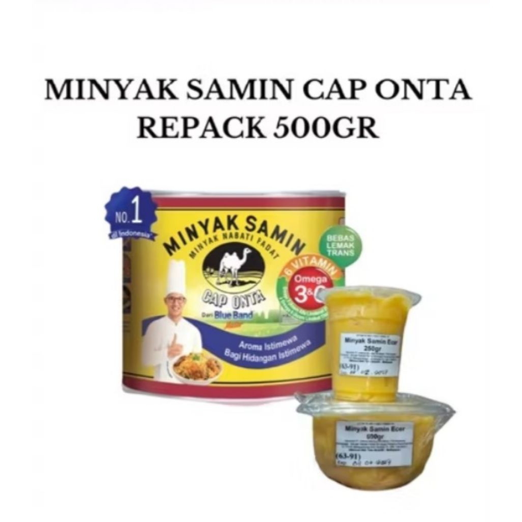 

minyak samin-cap onta-500 gr-repack