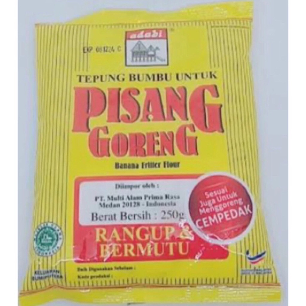 

adabi tepung bumbu pisang goreng 250g