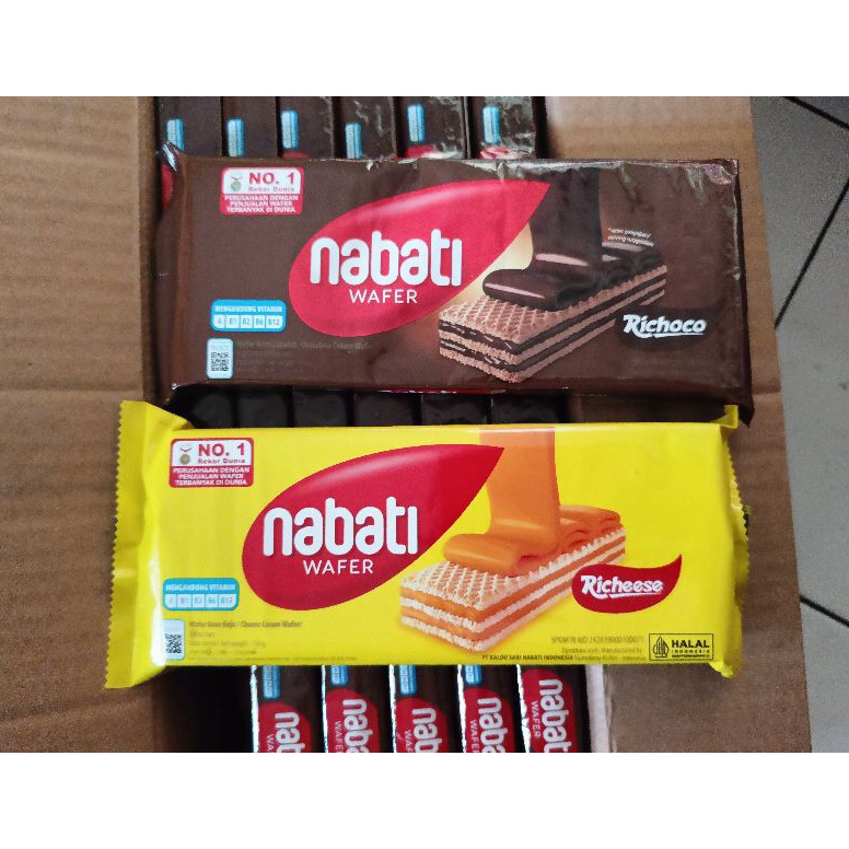 

Ready Wafer Nabati Long 12 gram Snack Hajatan Asul Asul Griya Snack