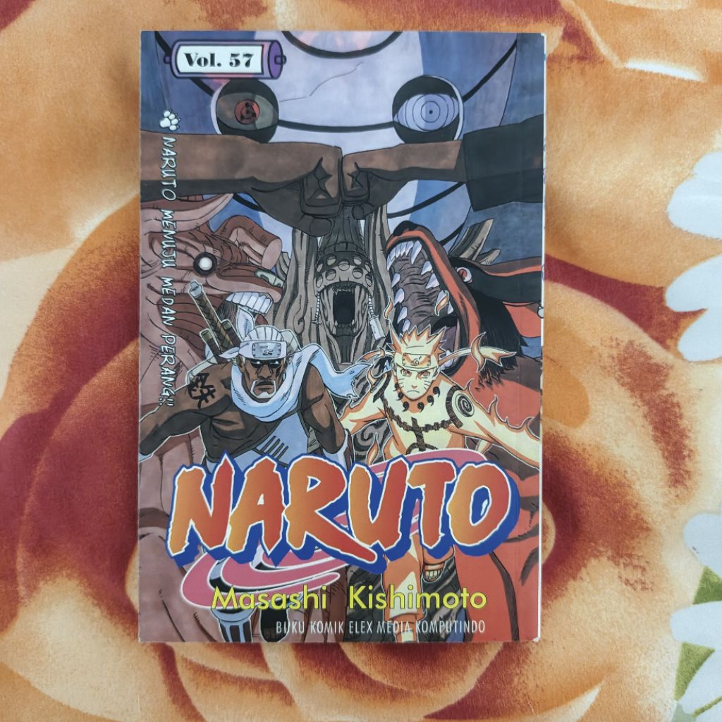 Komik Naruto Vol. 57 Bekas Kolpri