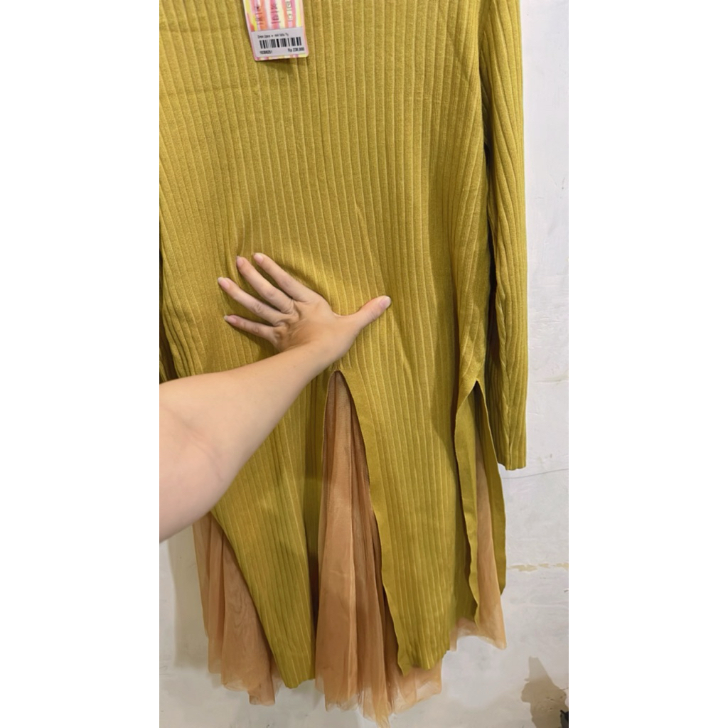 atasan lemon zara mix tutu