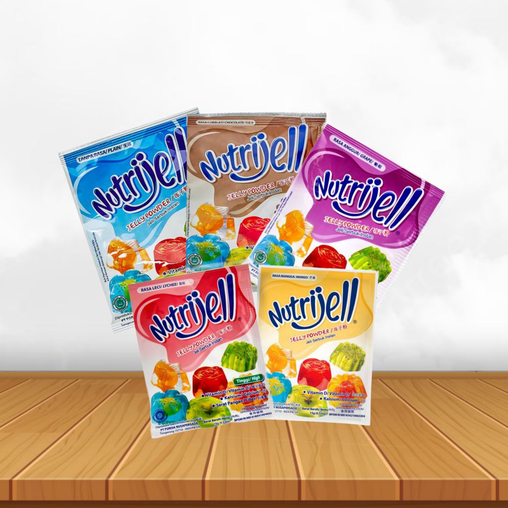 

Nutrijell Jelly Powder 50 Gram Berbagai Varian Rasa