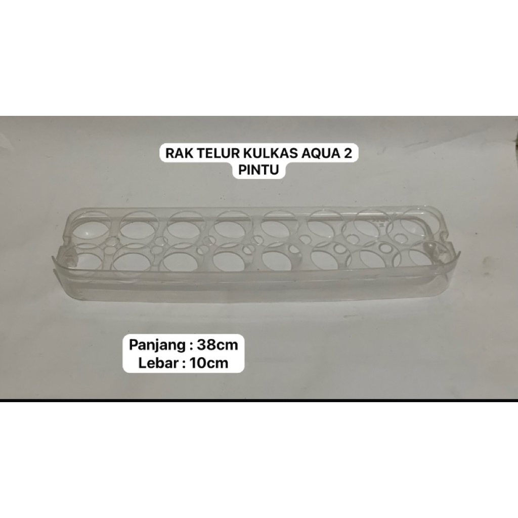 TERMURAH || RAK TELUR KULKAS AQUA 2 PINTU SECOND ORIGINAL || RAK TELOR KULKAS AQUA 2 PINTU || RAK KU