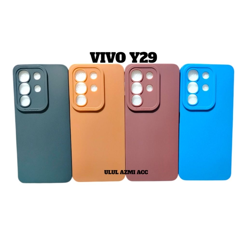 CASE MACARON VIVO Y29 SOFTCASE PRO KAMERA