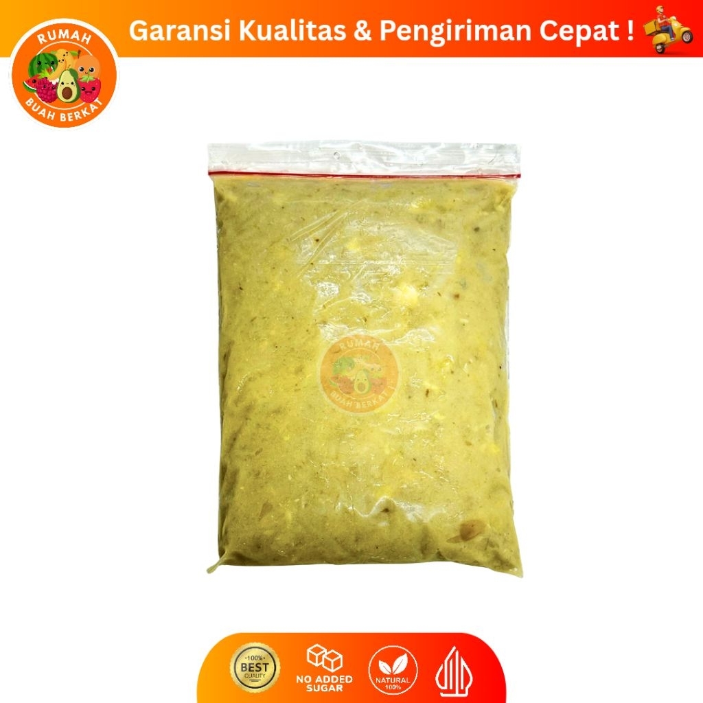 

Daging Durian Asli Medan Frozen / Daging Durian Premium Murni Tanpa Campuran / Daging Durian Super Kemasan 1 Kg