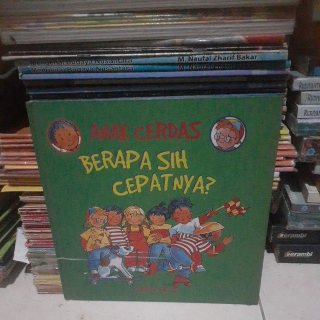 Buku pengetahuan  Anak CERDAS BERAPA SIH CEPATNYA