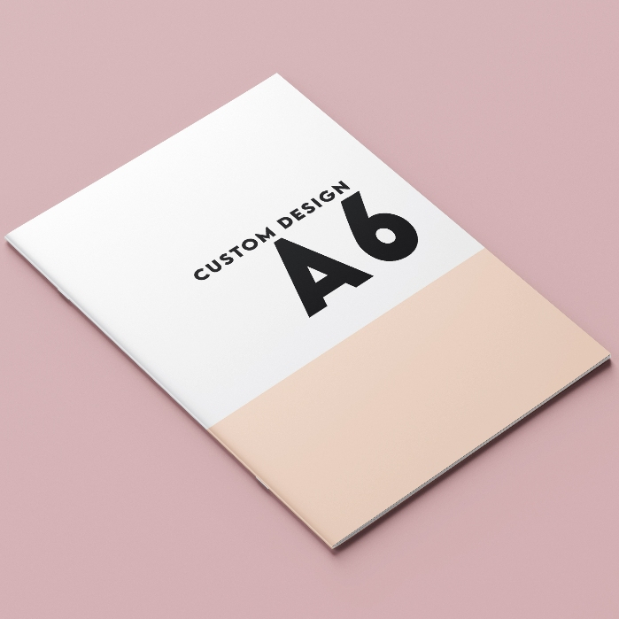 

notebook A6 softcover staples tengah