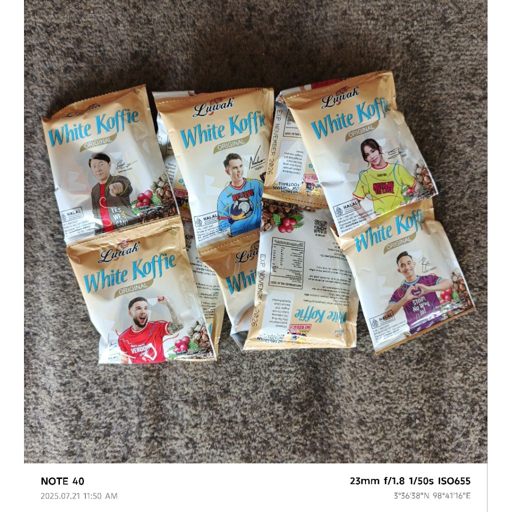 

LUWAK WHITE COFFEE ~ 10 SACHET