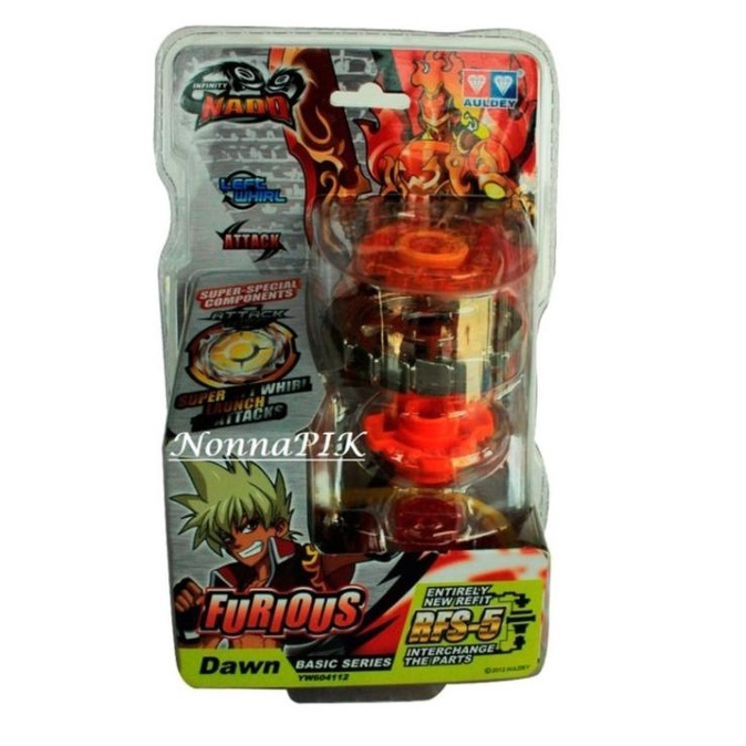 Mainan gasing beyblade infinity nado standart series auldey