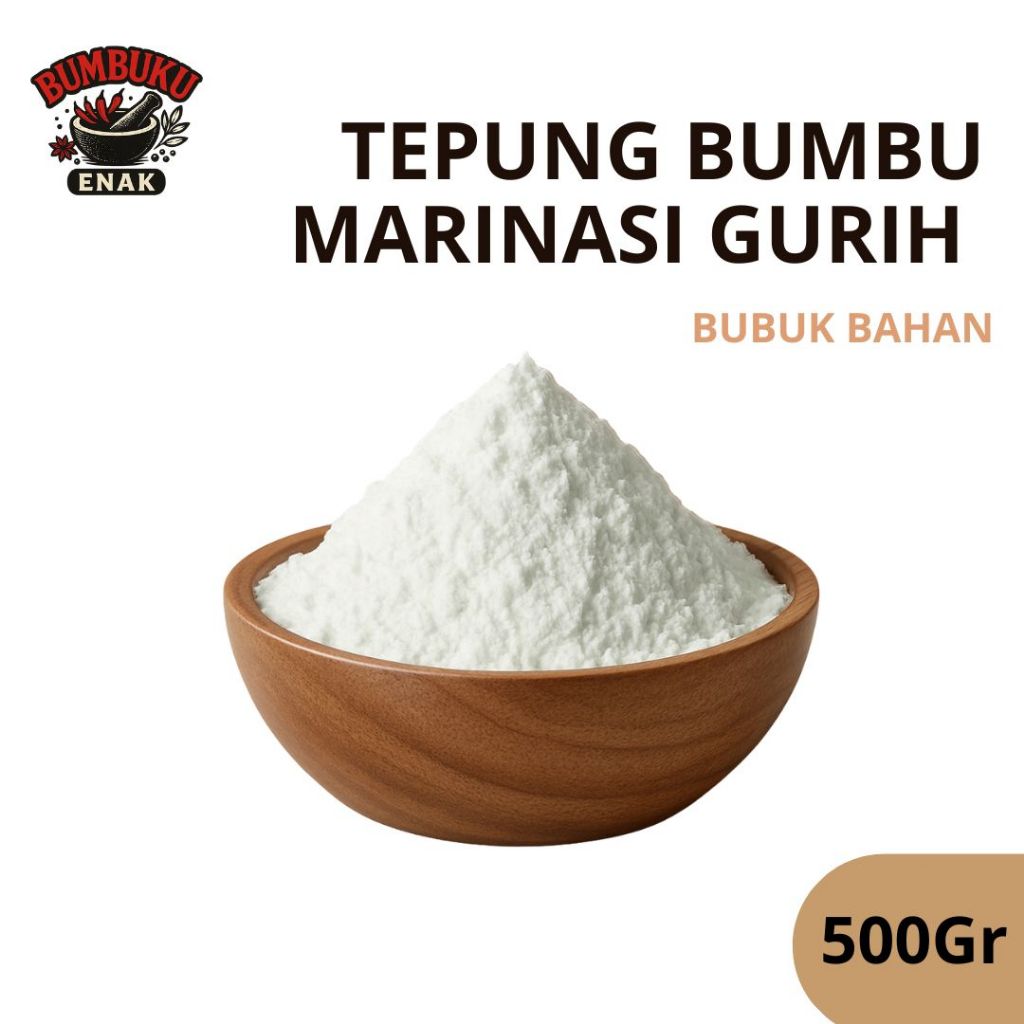 

Tepung Bumbu Marinase Gurih 500gr Non MSG– Renyah & Gurih | Cocok untuk Ayam & Camilan