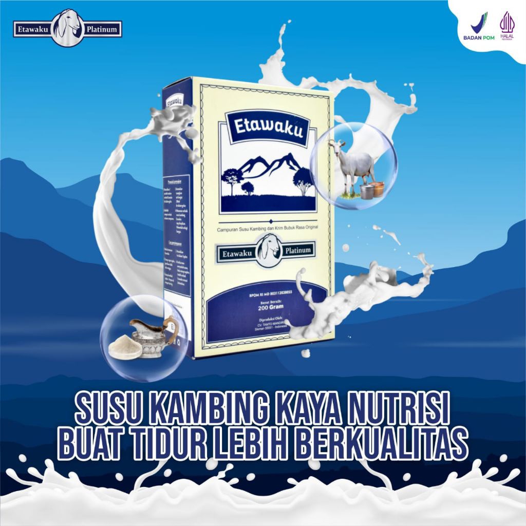 

Susu kambing etawaku platinum Garansi original 100% (Cuci Gudang)