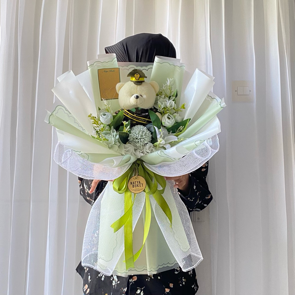 Buket Boneka Profesi TNI | Boneka TNI