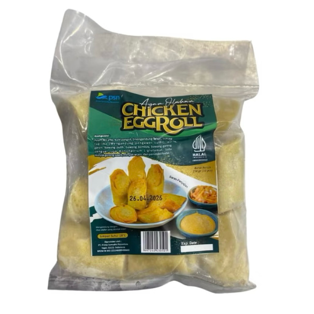 

Chicken egg roll 250gr - psn