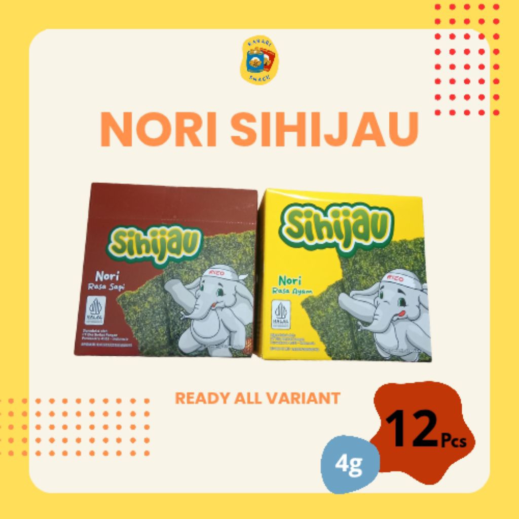 

RS Sihijau Nori (48) isi 12pcs