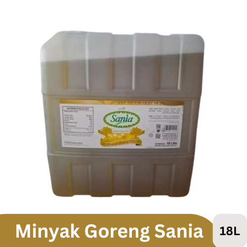 

Minyak Goreng Sania BIB jirigen 18L