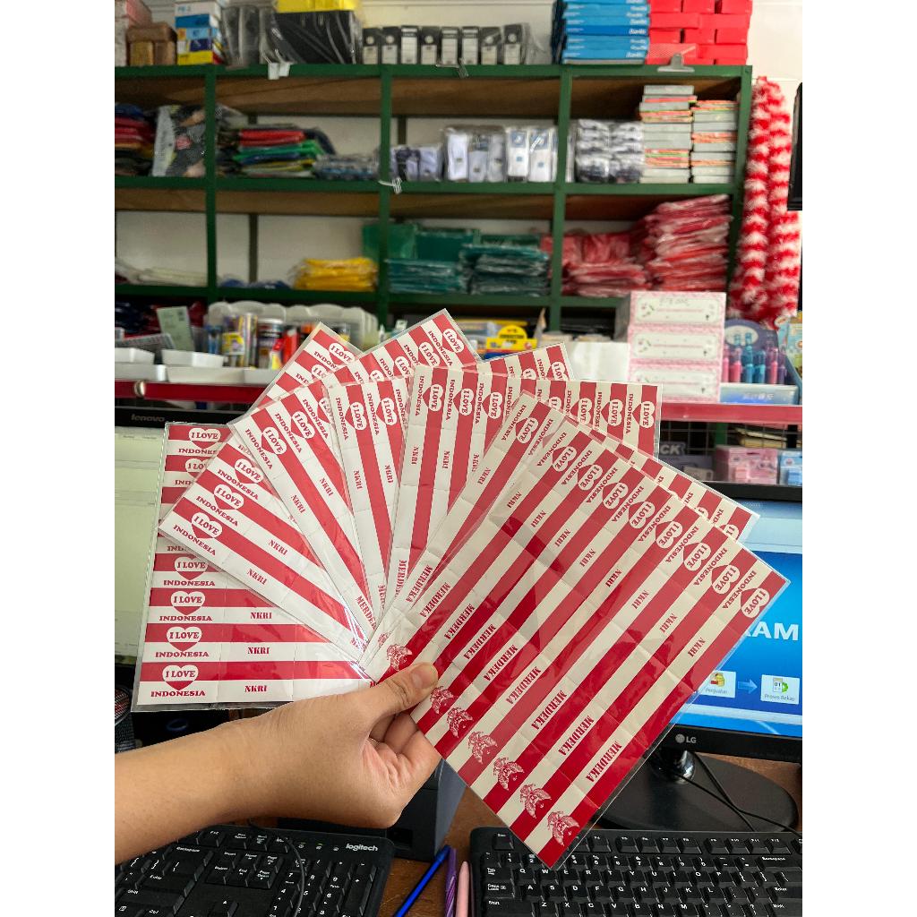 

STIKER BENDERA MERAH PUTIH UNTUK DI PIPI