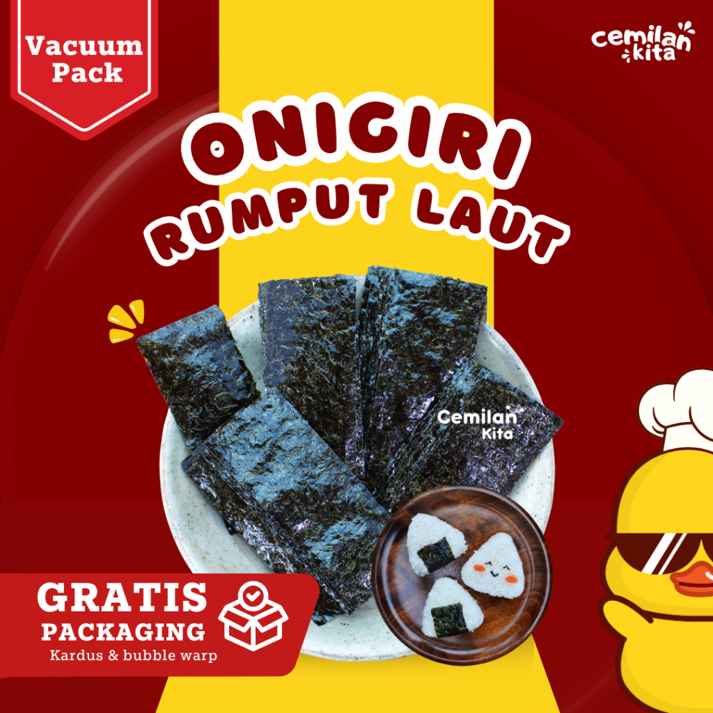 

Nori Recommended Nori Segitiga Onigiri/ Onigiri Rmput Laut / Nori Wrapper / Nori Triangle / Nori Sushi