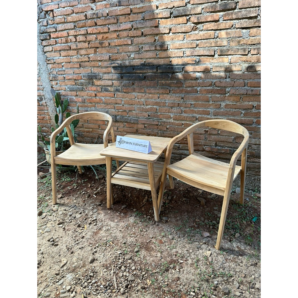 promo kursi teras selly kotak -  kursi teras cafe -  kursi teras jati- kursi sell