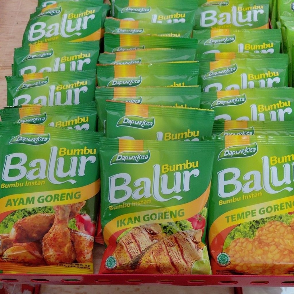 

Bumbu Balur Dapur Kita Ayam Goreng / Ikan Goreng / Tempe Goreng