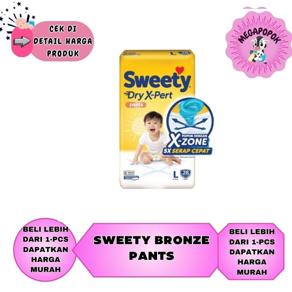 Sweety Bronze Pants S38/M32/L28/XL24/XXL24/megapopok