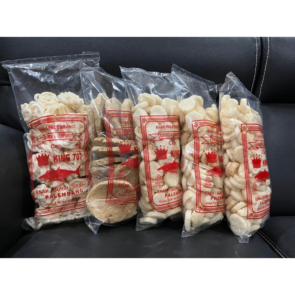 

Paket Mix Murah 5 bungkus @200 gram(Mini 3,Kerupuk sanggul 1 Dan Kemplang Kulit 1).