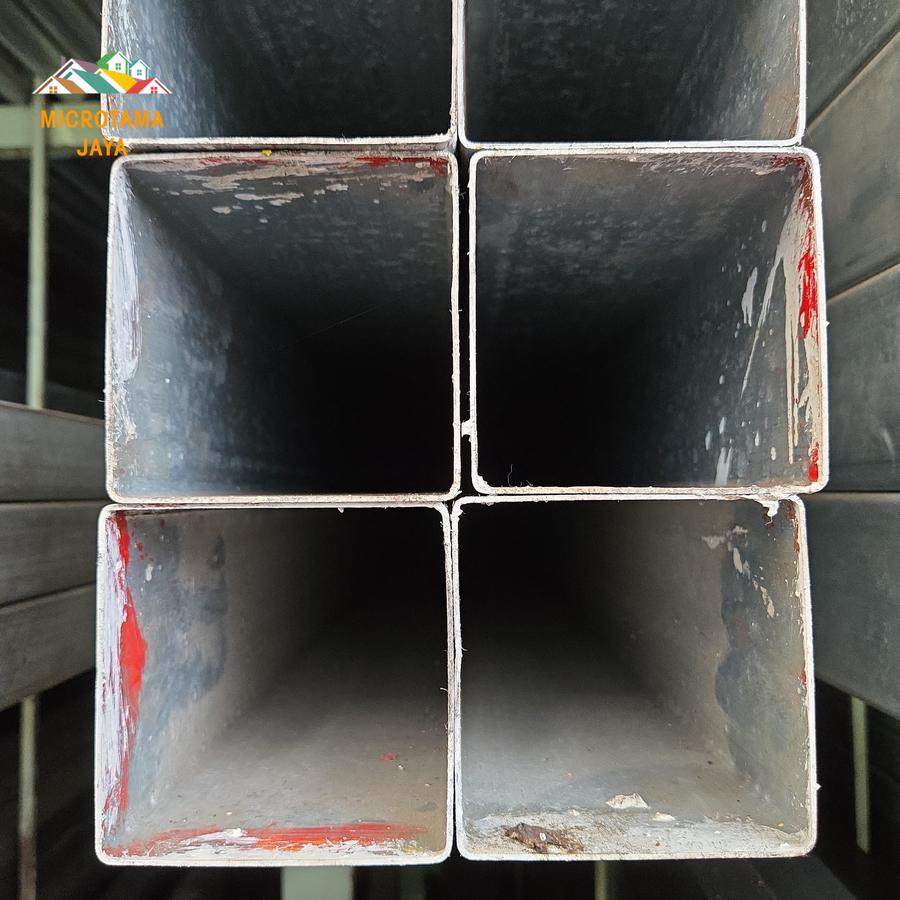 Hollow Galvanis 100 x 100 / Holo Besi Kotak