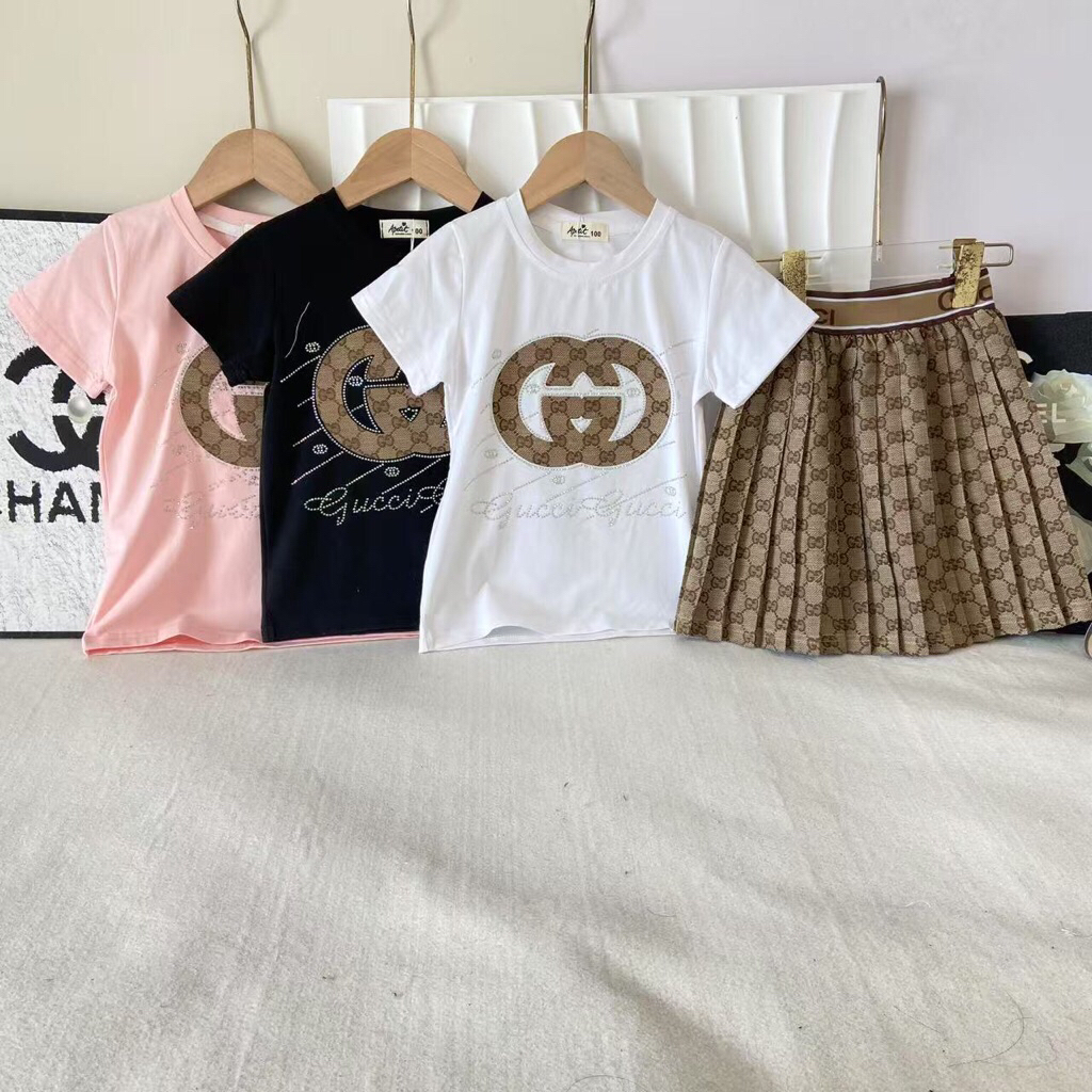 setelan anak remaja gucci lipit