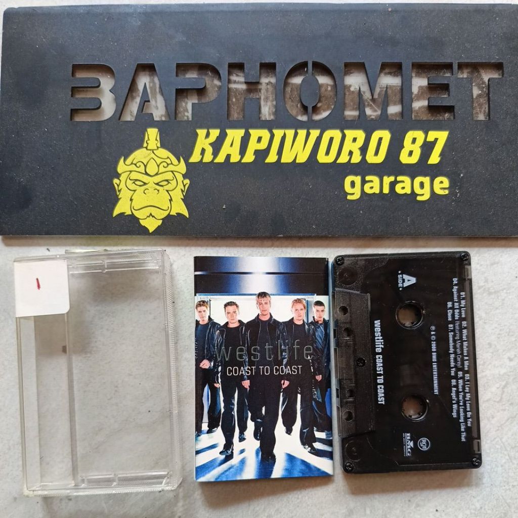 kaset pita,, WESTLIFE