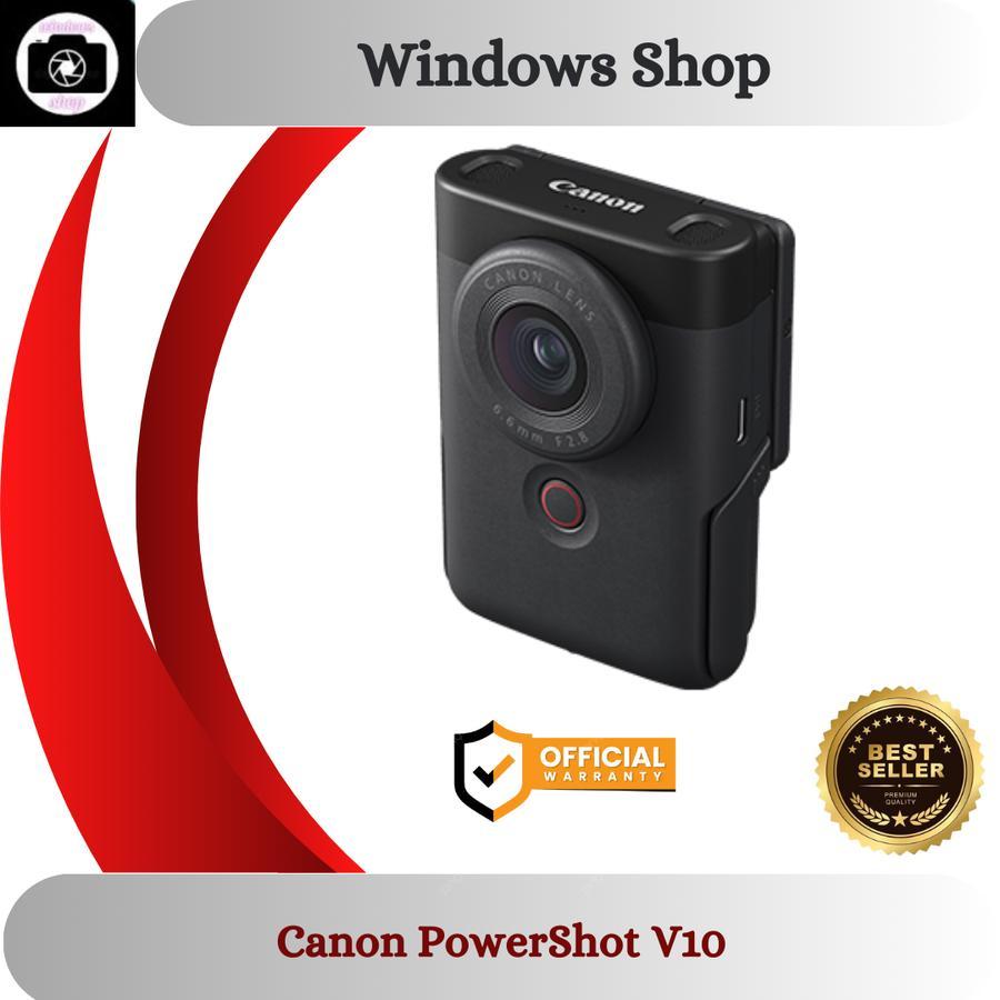 Canon PowerShot V10 Resmi / Vlog Camera / Vlog Kamera / Kamera Canon / Camera Canon / Resmi Canon - 