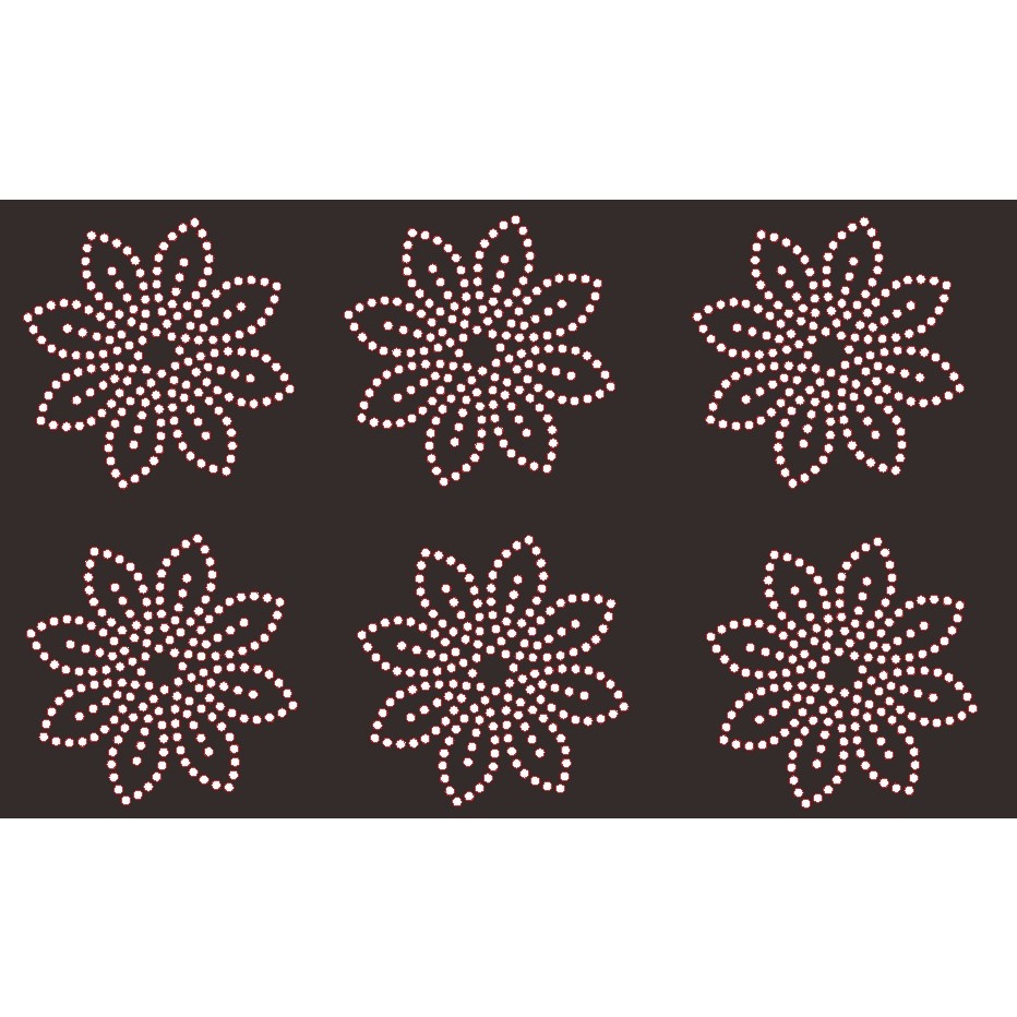 Payet Gosok Untuk Abaya kerudung Manik Gosok Press