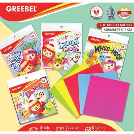 

KERTAS ORIGAMI GREEBEL 14X14/16X16